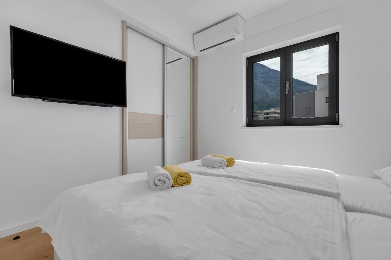 Luxury Apartment Adriasun Free Beach Parking Makarská Exteriér fotografie